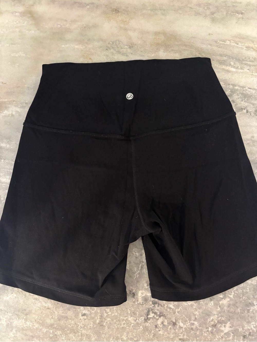 CRZ YOGA Black High-Waist Bike Shorts worn once size m